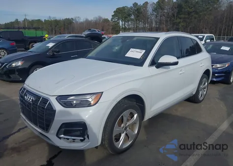 2021 Audi Q5 Premium Plus 45 Tfsi Quattro S Tronic from USA, damaged, VIN WA1BAAFYXM2091100